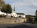 Der Weg zur Kirchtreppe in Rittersdorf., Bild: EL