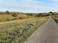 Feldweg hinab zum Nimstal., Bild: EL