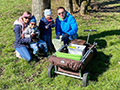 Melanie, Charlotte, Nils und Michael Heinen., Bild: MH