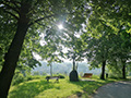 Waldsofa am Zechkreuz, gestiftet vom Lohnunternehmen Günter und Brigitte Kail., Bild: EL