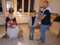 Nach der Begrüßung konnten die Kinder zum Nikolaus., Bild: IL
