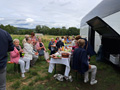 Zünftiges Frühstücksbuffet von Werner., Bild: RS