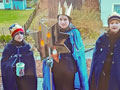 Sternsinger unterwegs in Rittersdorf., Bild: SHK