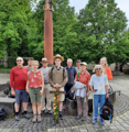 Ankunft der Rittersdorfer Pilger in Trier., Bild: JR