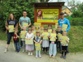 Die Kinder der Kindertagesstätte Burgzwerge freuen sich über die Malhefte., Bild: KiTa Rittersdorf