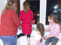 Fertig geschmücktes Fenster, Bild: IL
