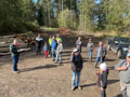 Traditionelle Brennholzversteigerung im Geweberwald, Bild: HH