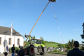 Aufstellen des Maibaumes durch die Freiwillige Feuerwehr Rittersdorf, Bild: SP