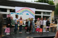 Start des offiziellen Programms mit einem Gedicht, vorgetragen von Kindergartenkindern., Bild: EL