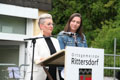 Vorsitzende des Elternausschusses, Katja Rings, und die Vorsitzende des Fördervereins, Vivien Geimer, Bild: EL