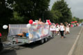 Rittersdorfer Sommerumzug 2025 mit tollen Gruppen bei herrlichem Wetter., Bild: SP