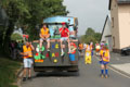 Rittersdorfer Sommerumzug 2025 mit tollen Gruppen bei herrlichem Wetter., Bild: SP