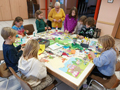 Adventsfenster des Kindertreffs, Bild: IL
