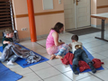 Entspannungstraining beim Kindertreff., Bild: IL