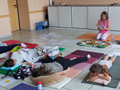 Entspannungstraining beim Kindertreff., Bild: IL