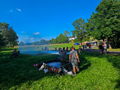 Wasserspass auf der Burgwiese., Bild: TNI