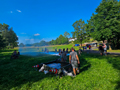 Wasserspass auf der Burgwiese., Bild: TNI