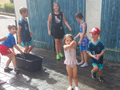 Wasserolympiade beim Gemeindehaus., Bild: IL