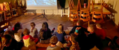 Kissenkino im Sporthäuschen