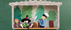 Laien-Puppenspiel für Kinder